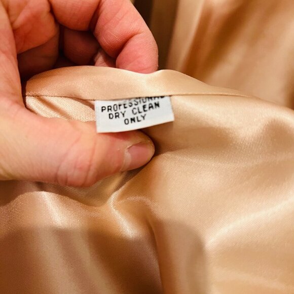 Vintage Cashmere Long Marvin Richards Over Coat Jacket Size Large - Picture 15 of 16